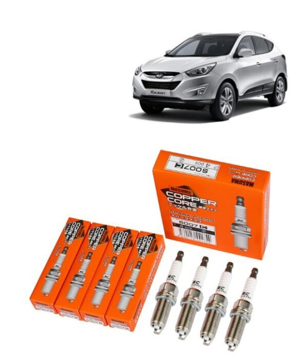 HYUNDAI TUCSON II Bujías Iridio Masuma Pack 4 Para HYUNDAI Tucson II 2.0L 2.4L 2009-2013