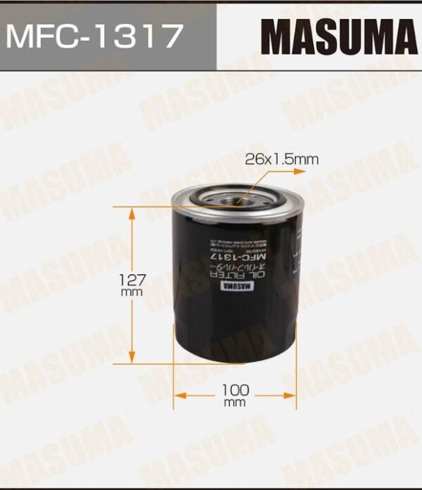 Filtro de Aceite Masuma Para Mazda 6 2.0L 2.3L 2004–2012
