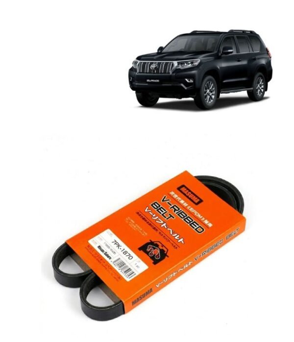 TOYOTA LAND CRUISER PRADO Correa Acanalada Poly V 7PK-1870 Para Toyota Land Cruiser Prado 4.0L 1GR-FE 2003-2009