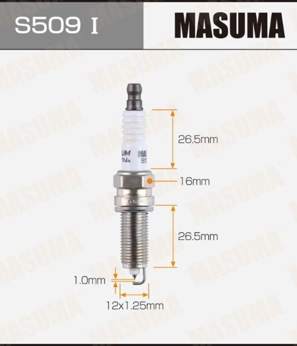 Bujías Iridio Masuma Pack 4 Para Chery Fulwin 1.5L 2010–2015