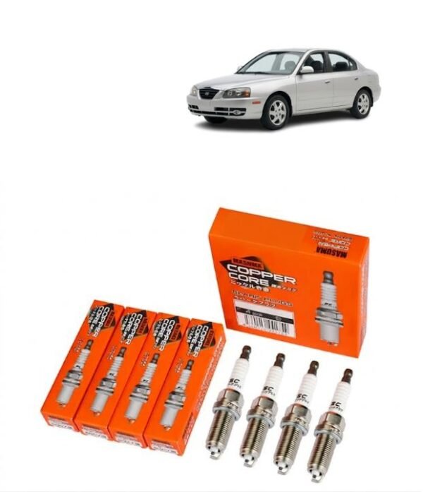 Bujías Iridio Masuma Pack 4 Para Hyundai Elantra 1.6L 2000–2006