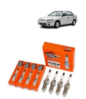 Bujías Iridio Masuma Pack 4 Para Hyundai Excel 1.5L 1998–2002
