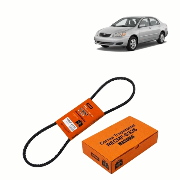 Correa Trapezoidal RECMF-6335 Para Toyota Corolla 1.8L 2003–2014