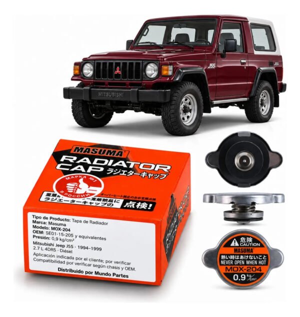 Tapa de Radiador Masuma Para Toyota Century 4.0L 1987-1997