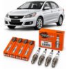Bujías Iridio Masuma Pack 4 Para Chery Cowin 1.5L 2012–2016