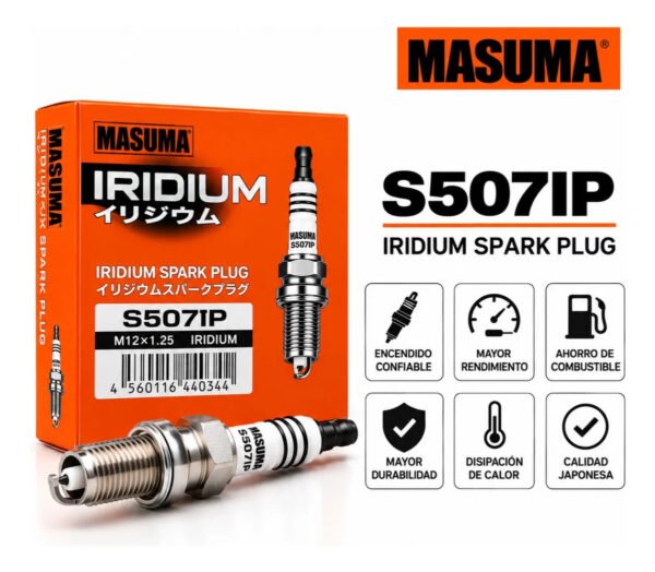 Bujías Iridio Masuma Pack 4 Para Mercedes-Benz A200 2006-2012